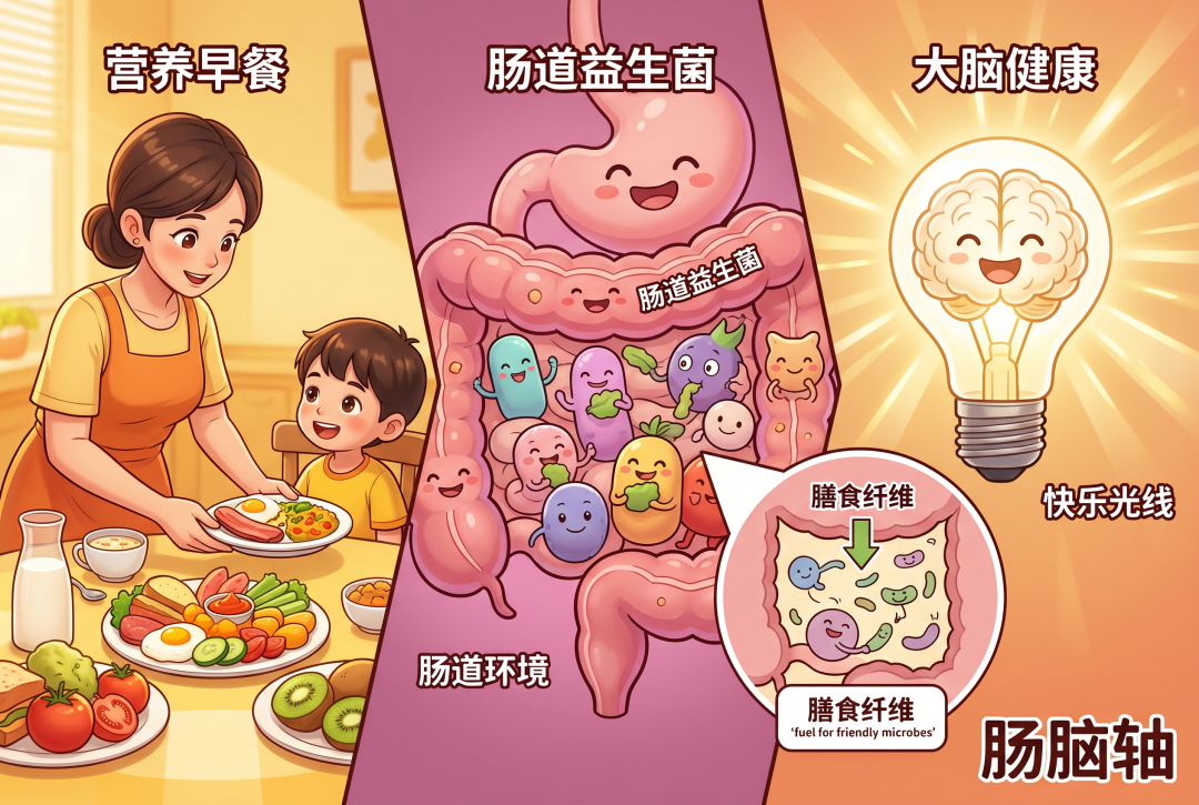 学霸的秘密，可能不在大脑，在肚子？
